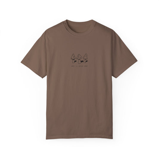 Mushrooms Unisex T-shirt | MADE TO REDUCE HARM